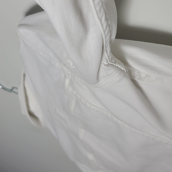 AG ADRIANO GOLDSCHMIED The Robyn White Jean Jacket Size XSmall - Picture 16 of 16